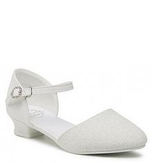 Buty komunijne Nelli Blu białe dziecięce 