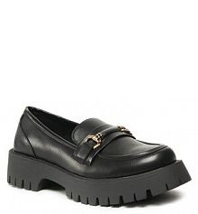 Półbuty wsuwane DeeZee czarne damskie 