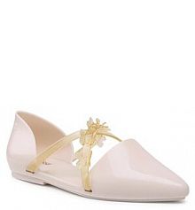 Półbuty wsuwane Melissa beżowe damskie 