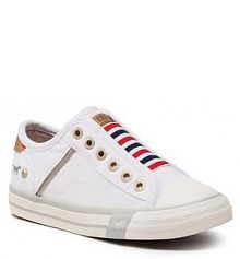 Trampki Mustang białe dziecięce 