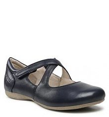 Półbuty wsuwane Josef Seibel granatowe damskie 