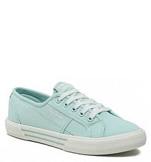 Tenisówki Pepe Jeans turkusowe damskie 