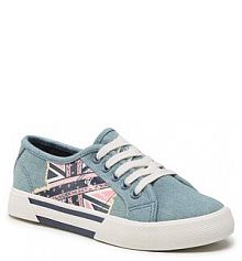 Tenisówki Pepe Jeans niebieskie dziecięce 