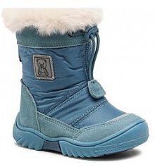 Śniegowce Lasocki Kids niebieskie dziecięce 