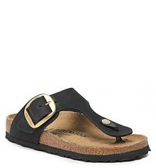 Japonki Birkenstock czarne damskie 