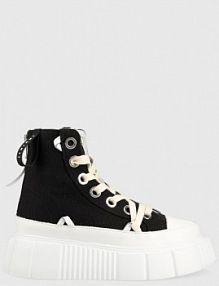 Trampki wysokie Inuikii  czarne damskie 30103.024.Black