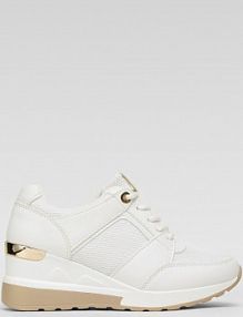 Półbuty sznurowane Clara Barson białe damskie WS2229-23