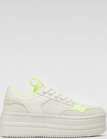 Sneakersy Sprandi beżowe damskie ENTIRE PLATFORM WP40-22168Y