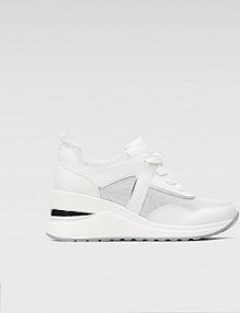 Półbuty sznurowane Clara Barson białe damskie MARGO WS212-01