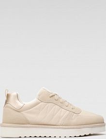 Półbuty sznurowane Clara Barson beżowe damskie HESTER WS21182-01