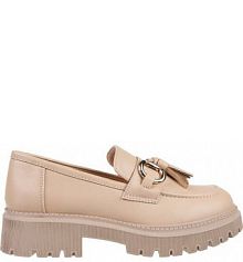 Półbuty wsuwane DeeZee beżowe damskie DOIN ALRIGHT WS5875-29