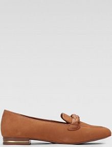 Półbuty wsuwane LASOCKI brązowe damskie ZAXA RST-ZAXA-14