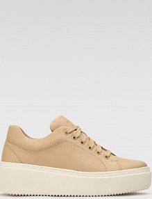 Półbuty sznurowane LASOCKI beżowe damskie BILIA WB-BILIA-01