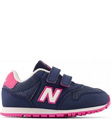 Buty na rzepy New Balance granatowe dziecięce niemowlęce IV500VP1