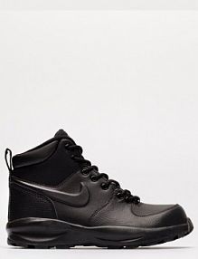 Trzewiki Nike czarne dziecięce Manoa Leather