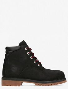 Trzewiki Timberland czarne dziecięce Alburn 6 Inch Wp Boot