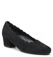 Półbuty na obcasie Gabor czarne damskie 