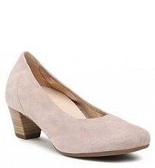 Półbuty na obcasie Gabor różowe damskie 