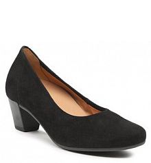 Półbuty na obcasie Gabor czarne damskie 