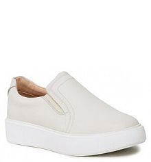 Półbuty wsuwane Sergio Bardi beżowe damskie 