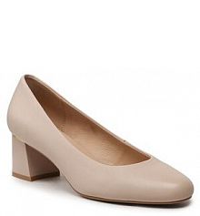 Półbuty wsuwane Lasocki beżowe damskie 