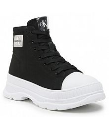 Trzewiki Calvin Klein Jeans czarne dziecięce 