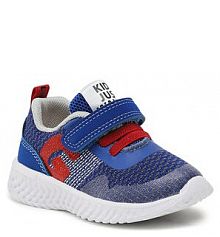 Buty na rzepy Garvalin niebieskie dziecięce 