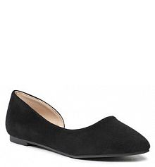 Baleriny Jenny Fairy czarne damskie 