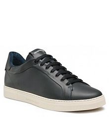 Sneakersy Emporio Armani granatowe męskie 
