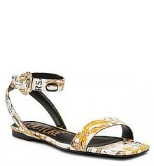 Sandały Versace Jeans Couture białe damskie 