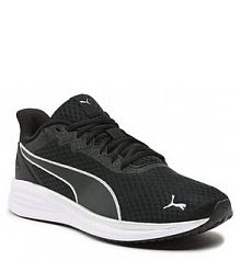 Półbuty sznurowane Puma czarne męskie 