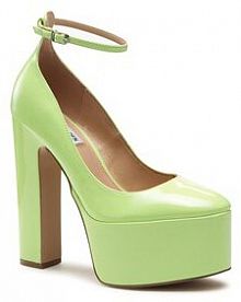 Czółenka Steve Madden zielone 