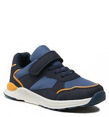 Buty na rzepy Action Boy granatowe dziecięce 