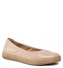 Espadryle Lasocki różowe damskie 