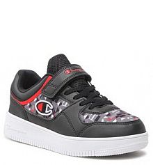 Buty na rzepy Champion czarne dziecięce 