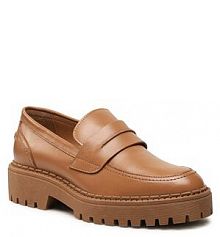 Półbuty wsuwane Gino Rossi brązowe damskie 