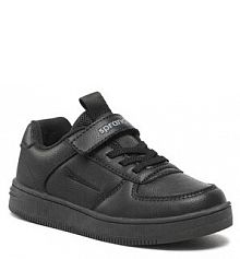 Buty na rzepy Sprandi czarne dziecięce 