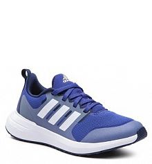 Półbuty sznurowane adidas niebieskie dziecięce 