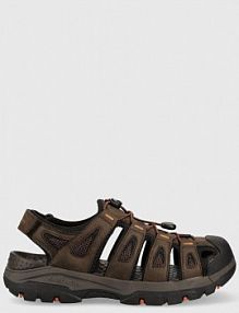 Sandały Skechers  brązowe męskie 204111