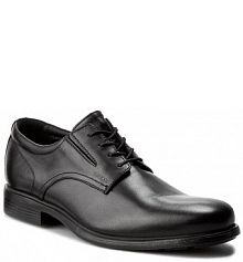 Półbuty wizytowe Geox czarne męskie 