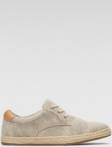 Trampki Lanetti beżowe męskie 121AM0280