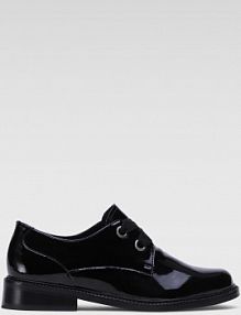 Półbuty sznurowane Sergio Bardi czarne damskie WI16-ADA-01SB