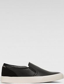 Półbuty wsuwane gino rossi czarne męskie LUCA-01 122AM