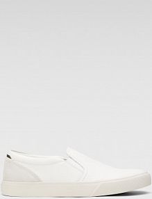 Półbuty wsuwane gino rossi białe męskie LUCA-01 122AM