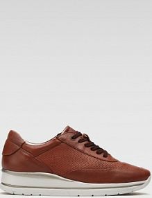 Półbuty sznurowane LASOCKI brązowe damskie ALERIA WI16-ALERIA-01