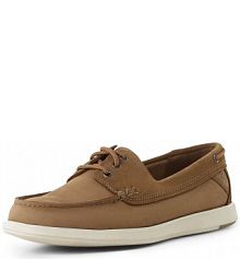 Buty żeglarskie – Bratton Boat brązowe Clarks męskie