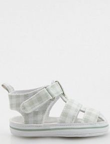 Sandały na rzepy Reserved jasnozielone dziecięce 6111M-07X