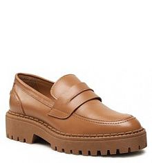 Półbuty wsuwane Gino Rossi brązowe damskie