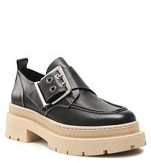 Półbuty wsuwane Gino Rossi czarne damskie