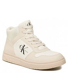 Trzewiki Calvin Klein Jeans beżowe dziecięce 